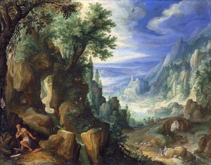 Paisaje con San Jerónimo y Peñasco